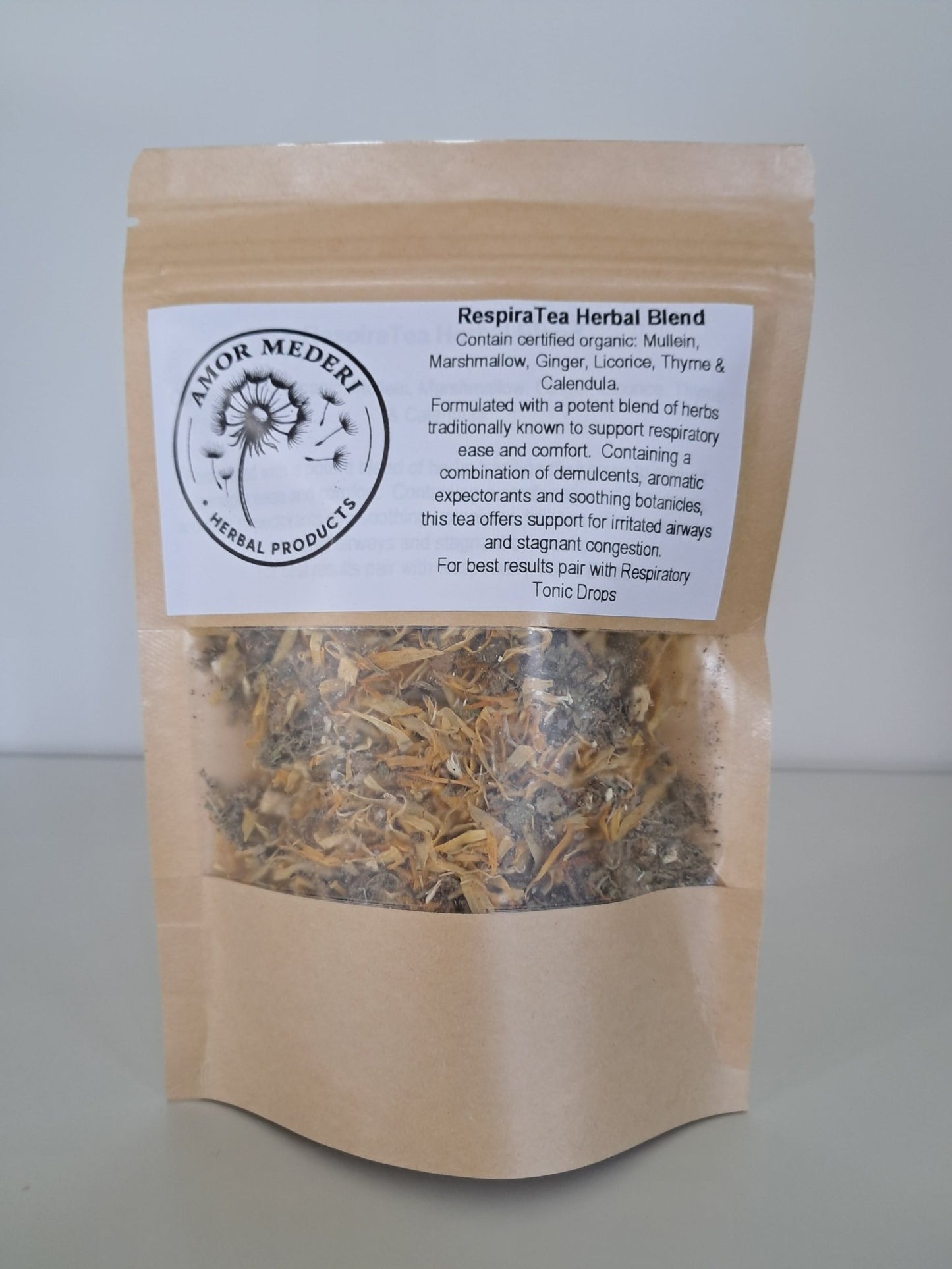 RespiraTea Herbal Blend Organic - Amor Mederi