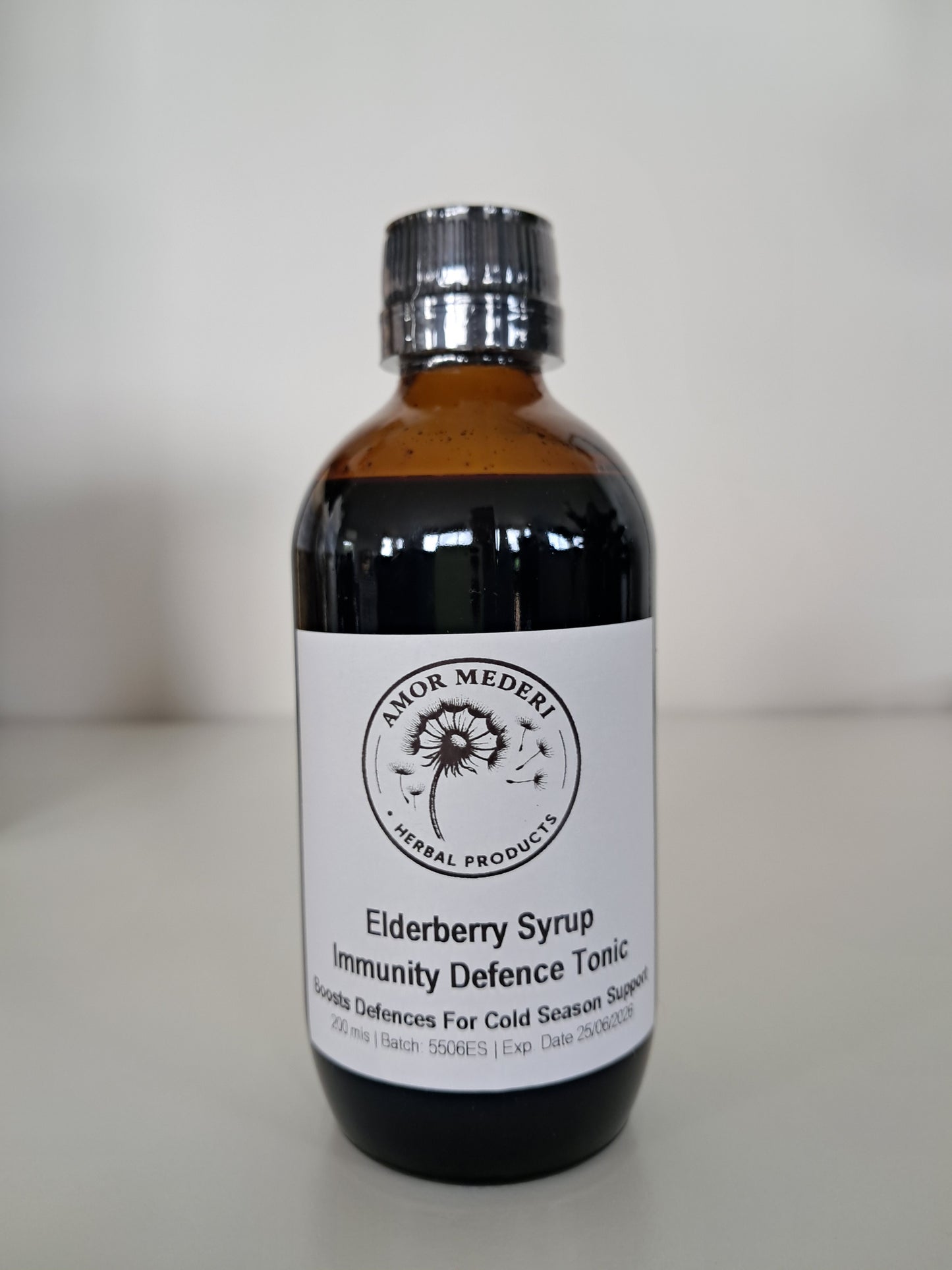 Organic Elderberry Syrup | Immunity Defense Tonic.
