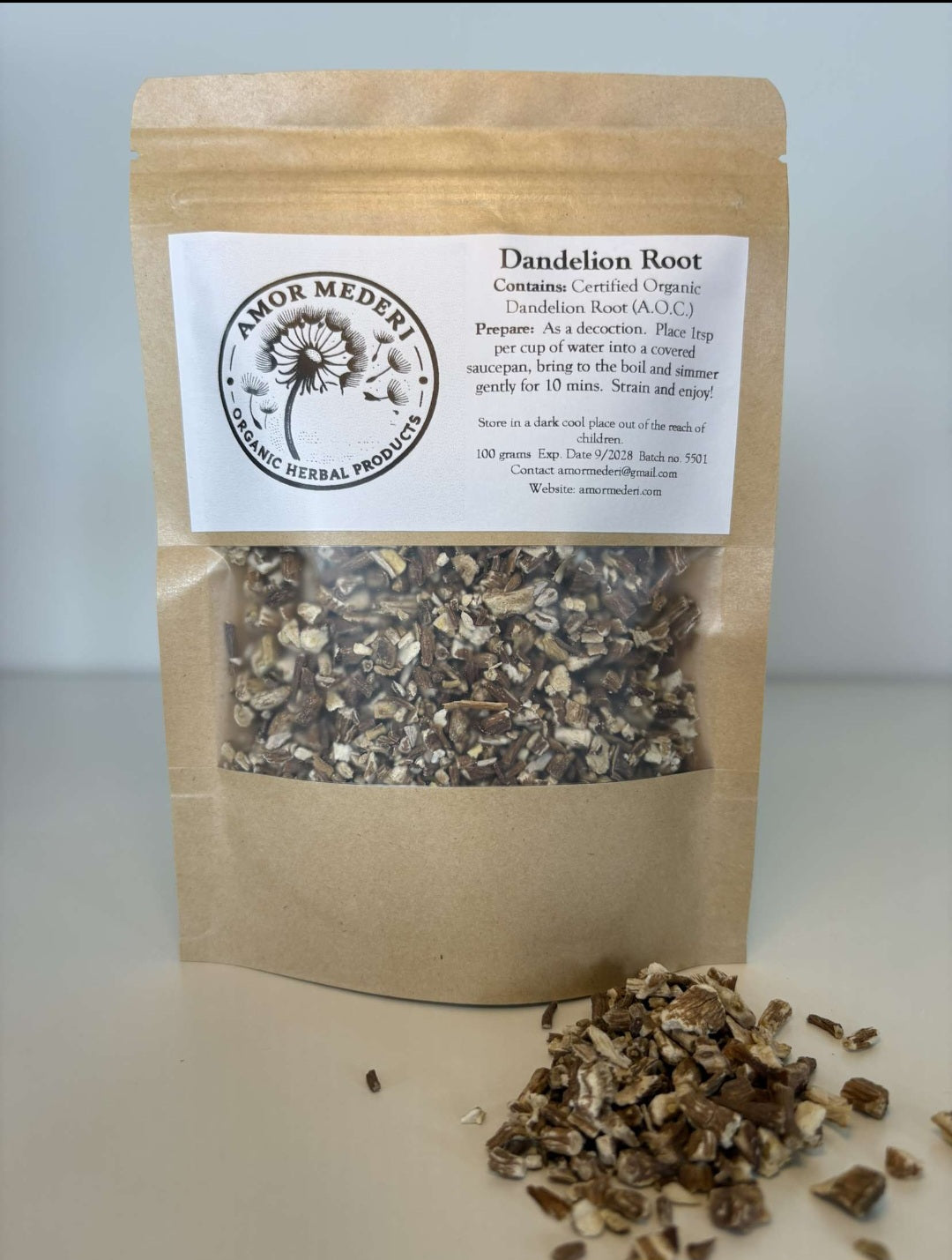 Dandelion Root (Taraxacum Officinale) Organic