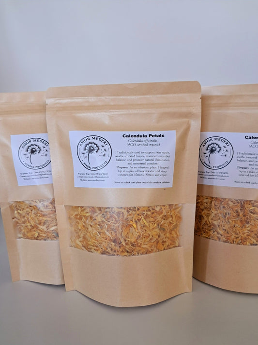 Calendula Petals Organic - Amor Mederi
