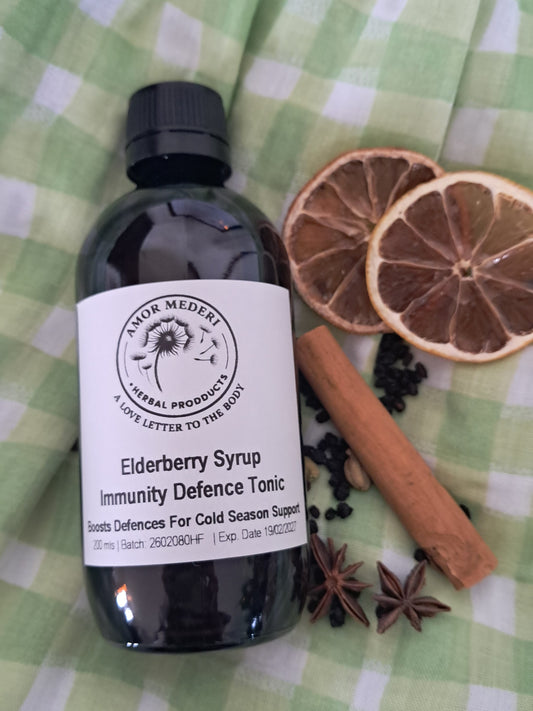 Organic Elderberry Syrup | Immunity Defense Tonic.