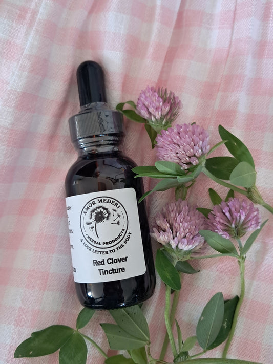 Red Clover Fresh Plant Tincture Organic
