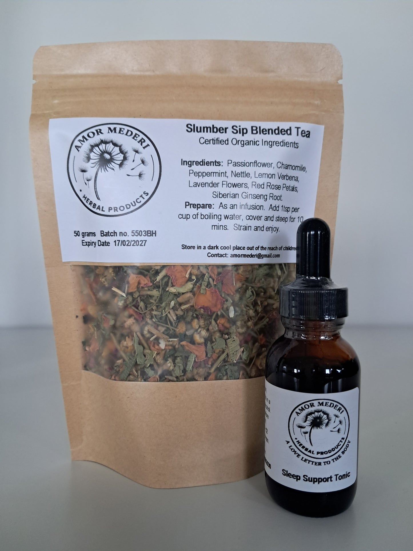 Sleep Support Tonic Duo.
