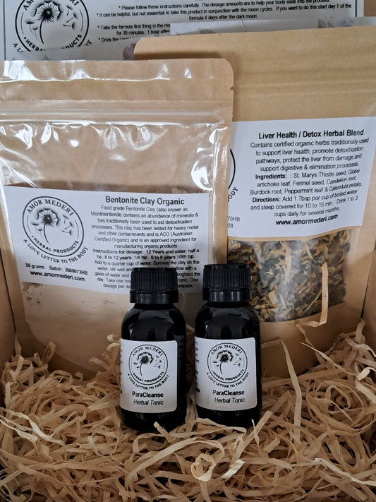 Parasite Cleansing / Detox Herbal Kit Organic
