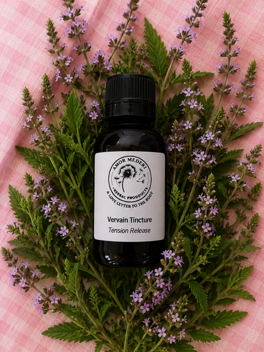 Vervain Herbal Tincture (Verbena officinalis) Fresh Plant Tincture Organic